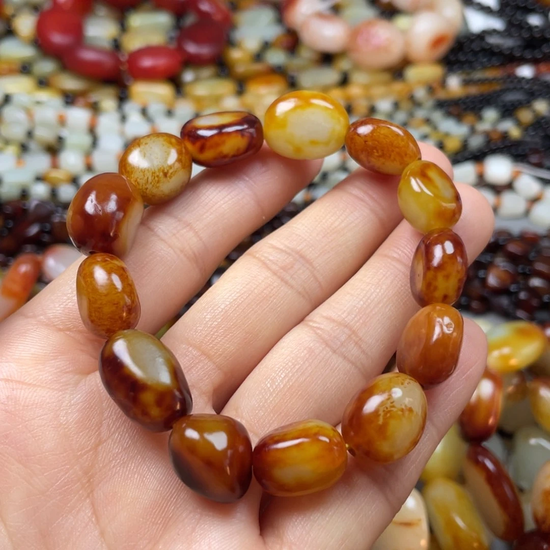 和田玉手链未镶嵌