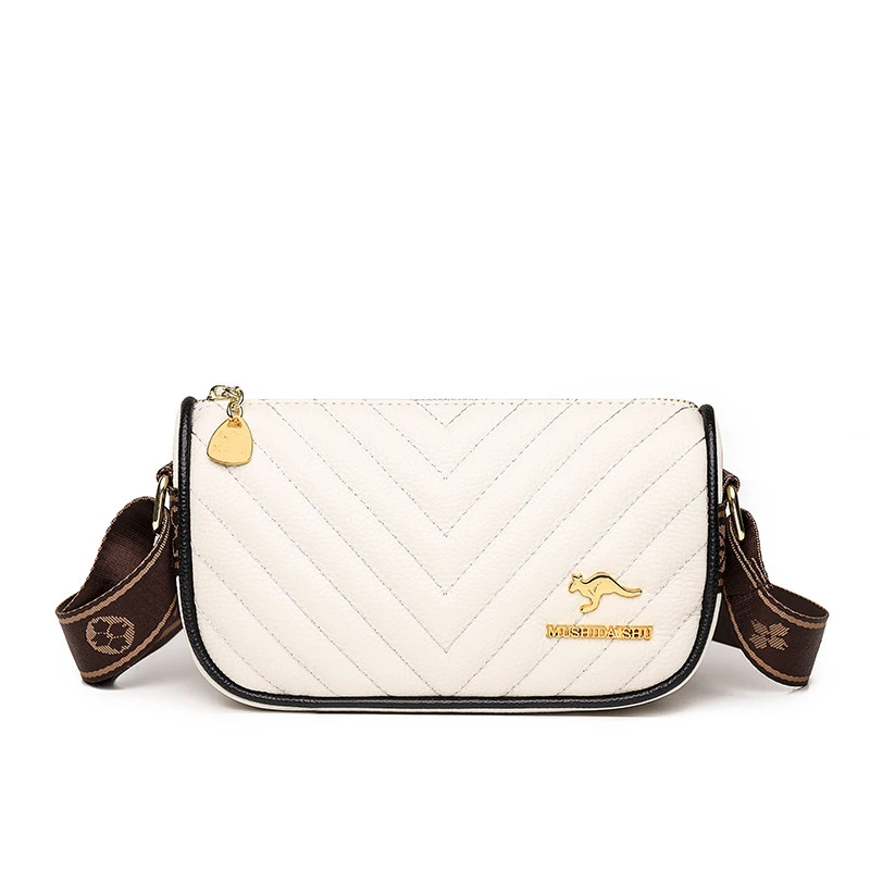 【头层牛皮】真皮女包单肩斜挎包30308