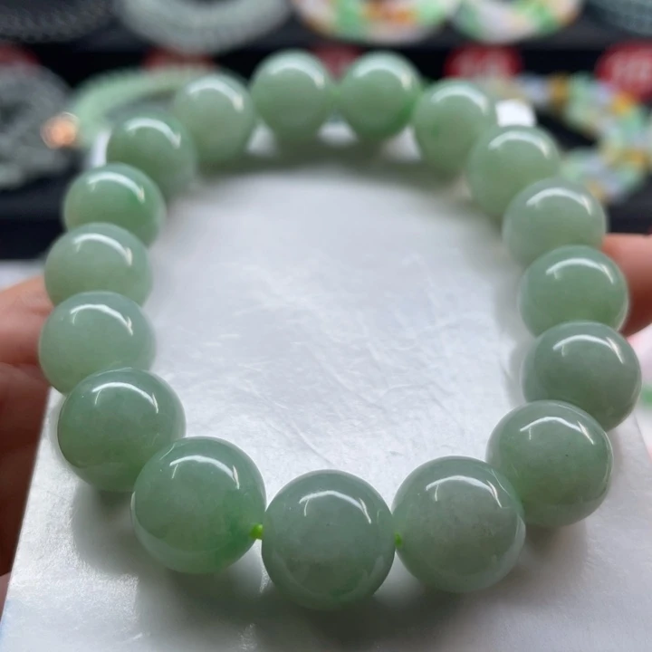 未镶嵌手链翡翠卡12