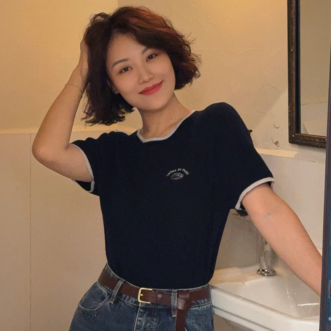 XIYE&W【麦芽糖小毛衣】简约毛衣
