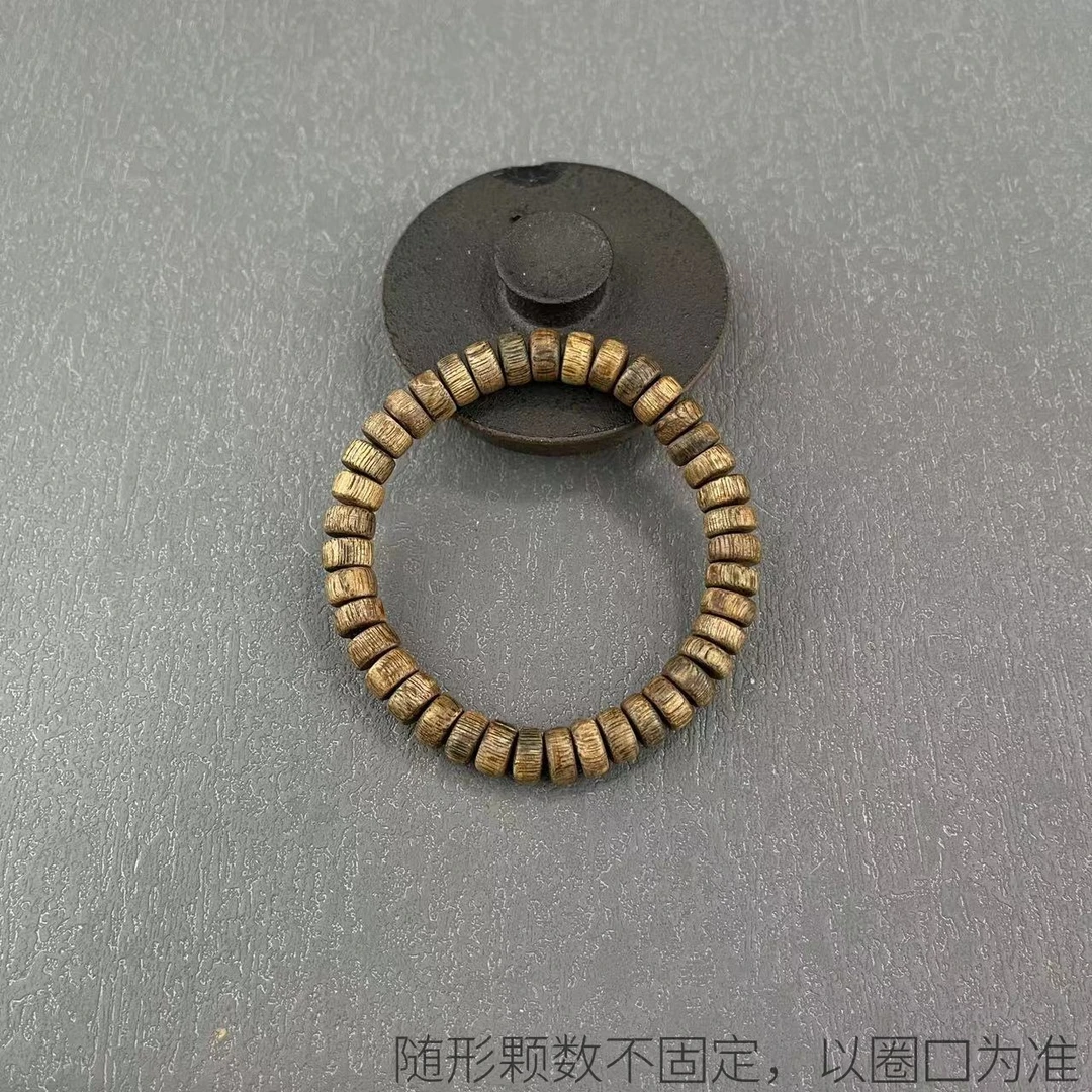 沉香【善玺爆款】莺歌绿棋楠随形单圈沉香手串一条 多样性发货（30）
