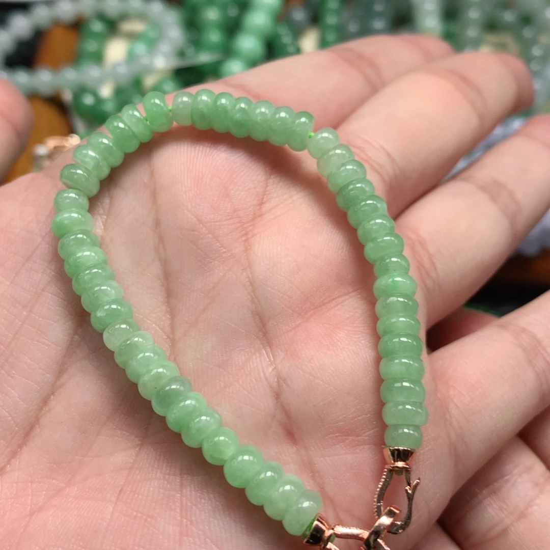 未镶嵌手链翡翠翡翠