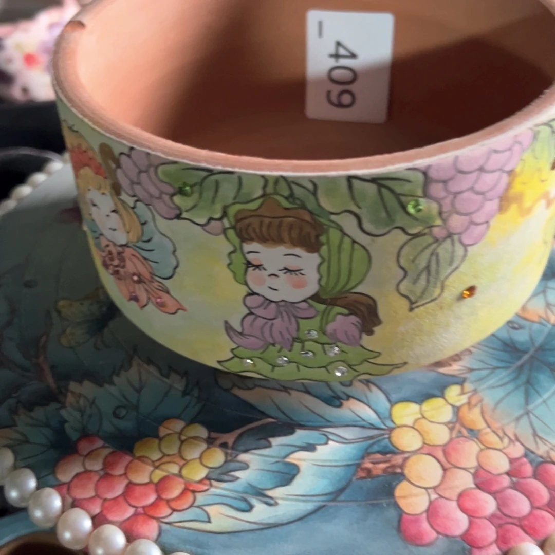 红陶?**.409花盆1个