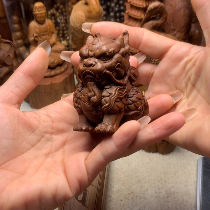 檀香木其他老山檀香手把件