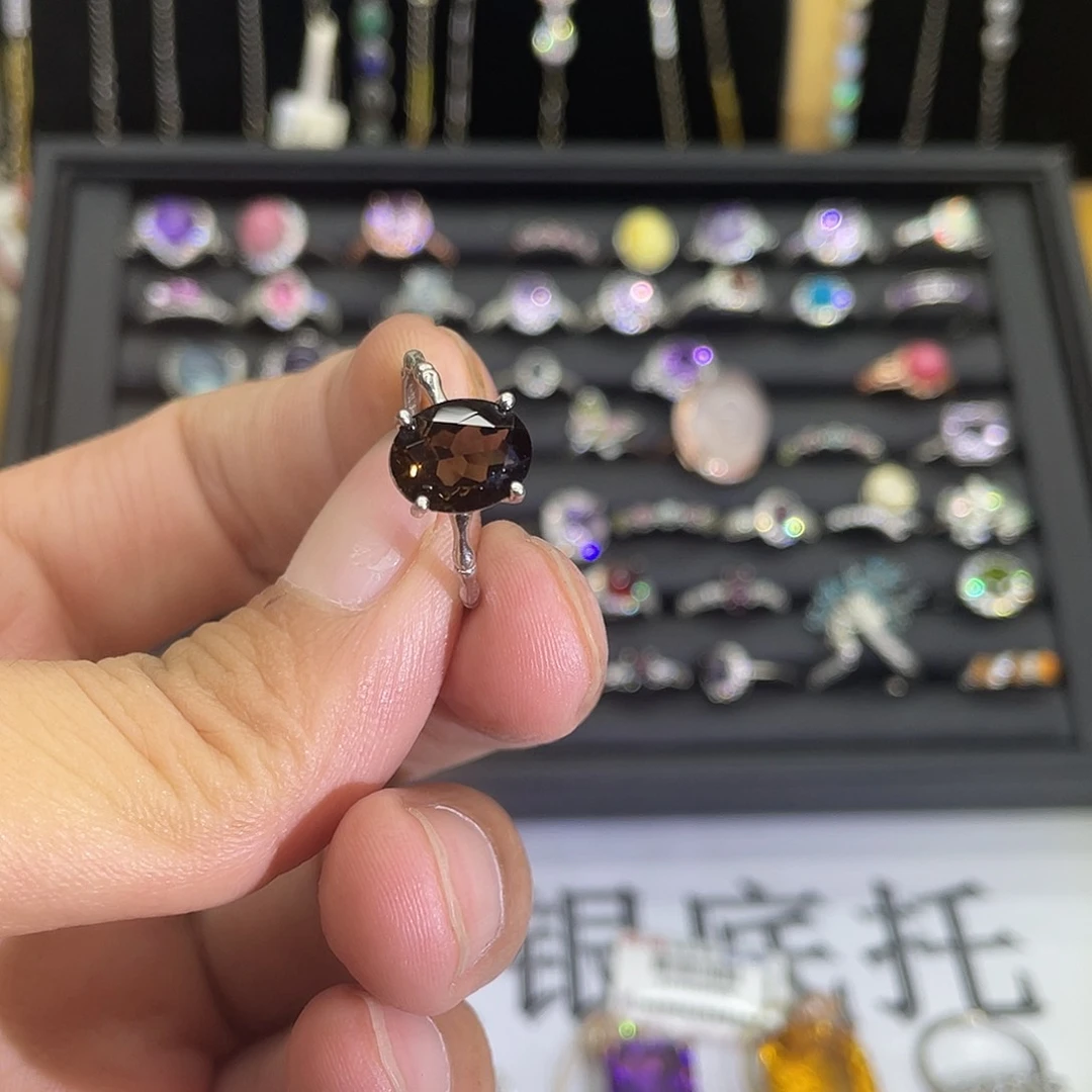 紫晶珠宝半成品未镶嵌
