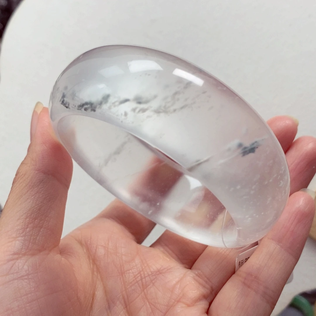 石英质玉未镶嵌手镯56-57