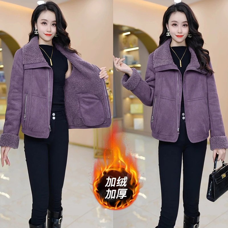 【外套】优雅新款气质时尚大气减龄收腰显瘦外套大衣M-4XL-28563