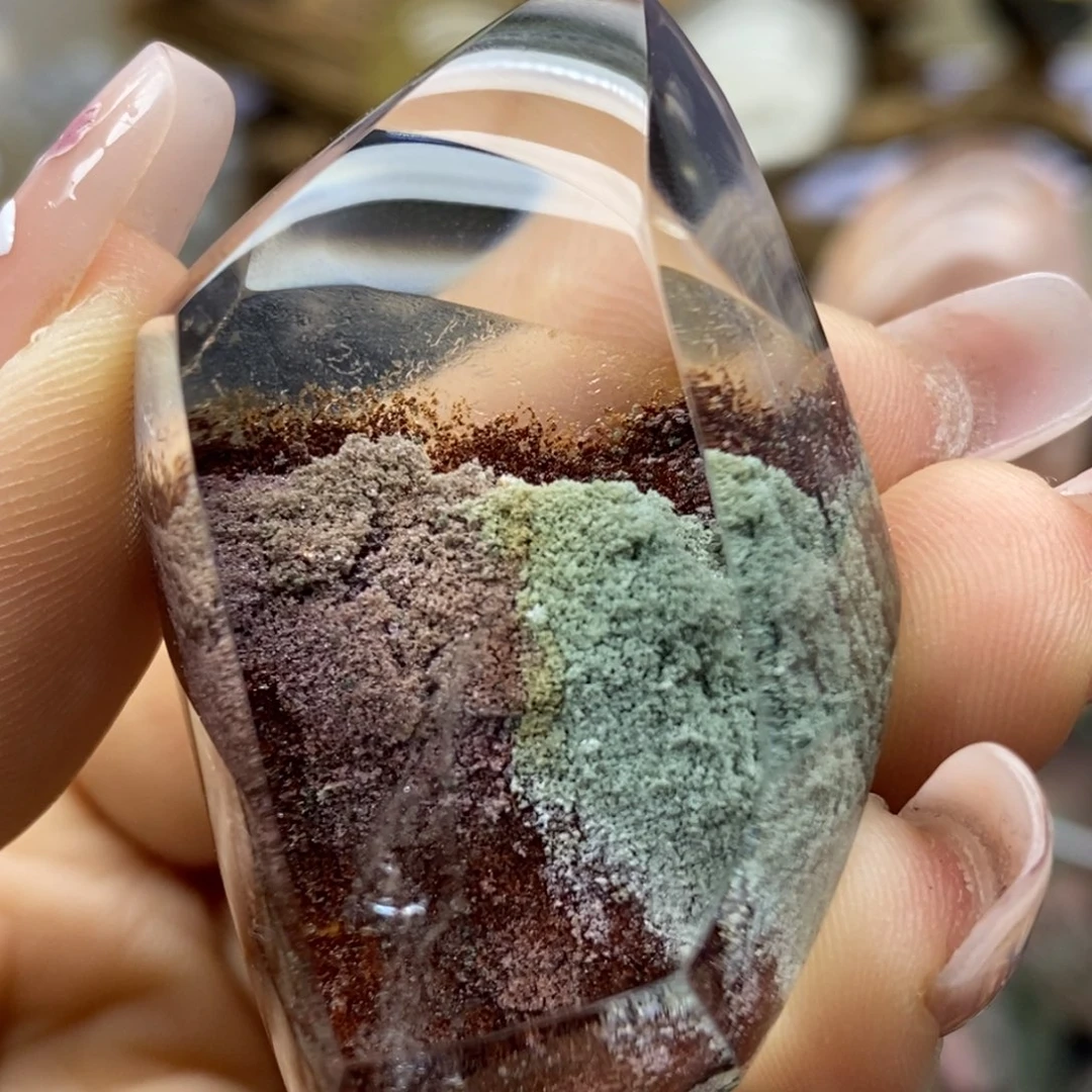 水晶未镶嵌珠宝半成品