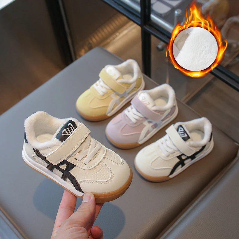 【班纳米菲】2025冬季单里加绒新款皮面软底软面柔软舒适老爹机能鞋