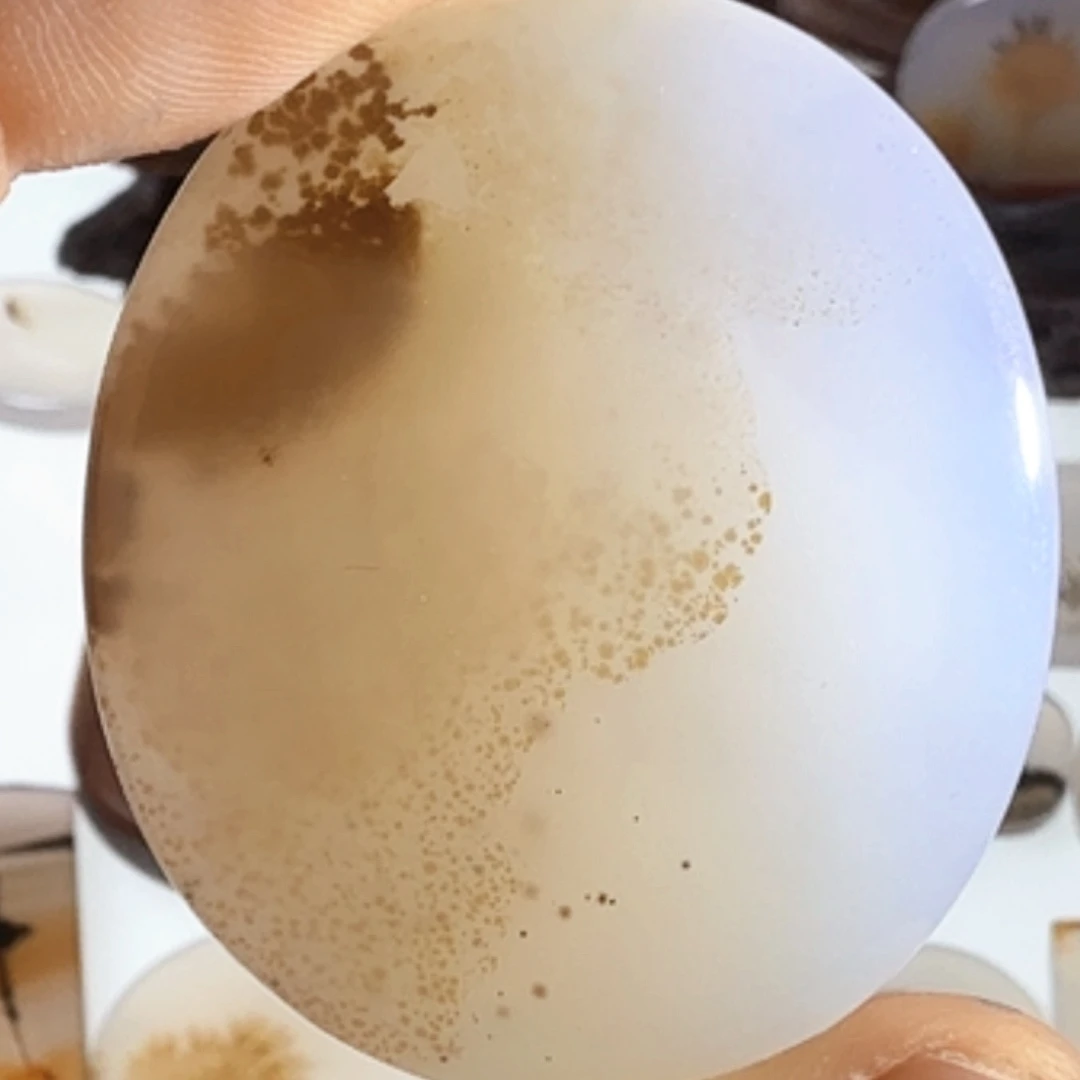 未镶嵌玛瑙/玉髓珠宝半成品