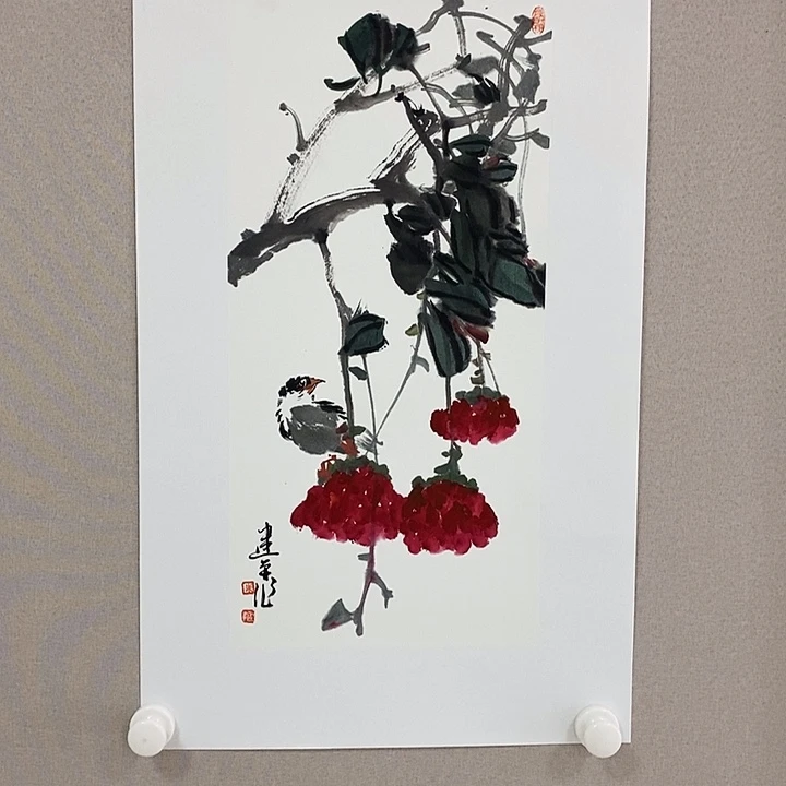 国画亲笔手绘原创