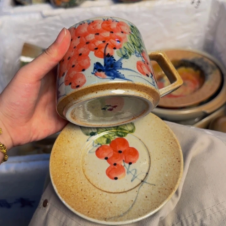 瓷片景德镇陶瓷手工手绘