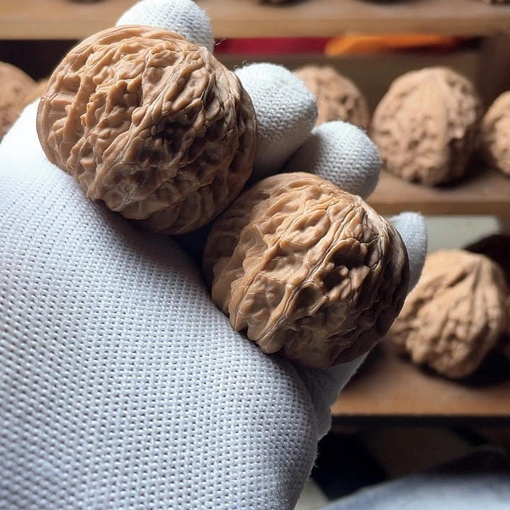 吊坠文玩核桃磨盘狮子头42