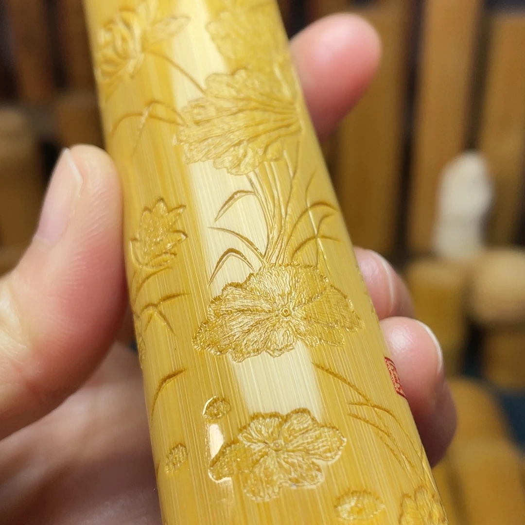 竹原创设计已经美的荷花