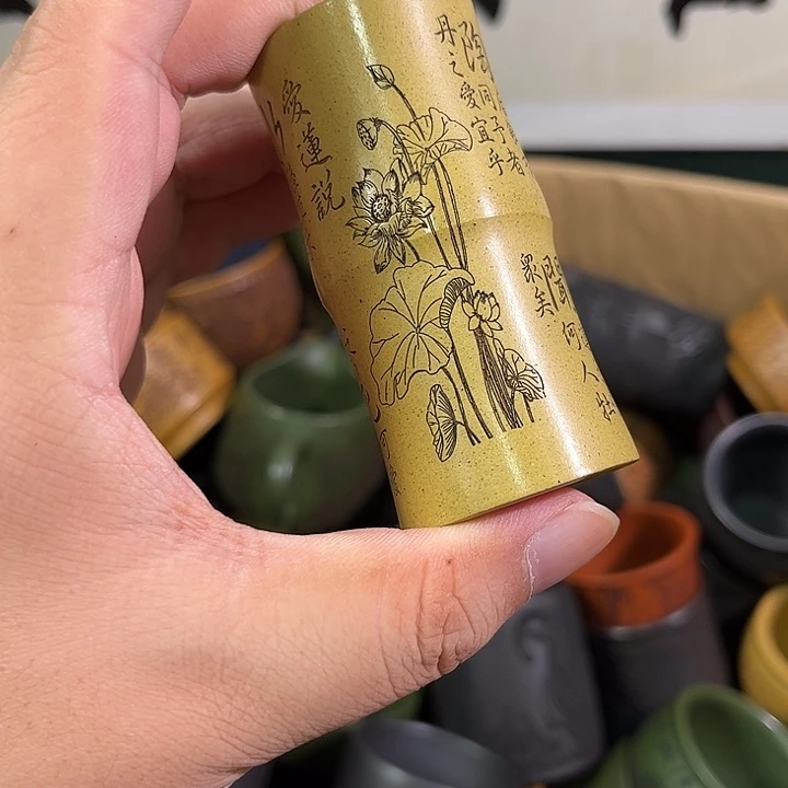 茶杯紫砂全手工紫砂主人杯