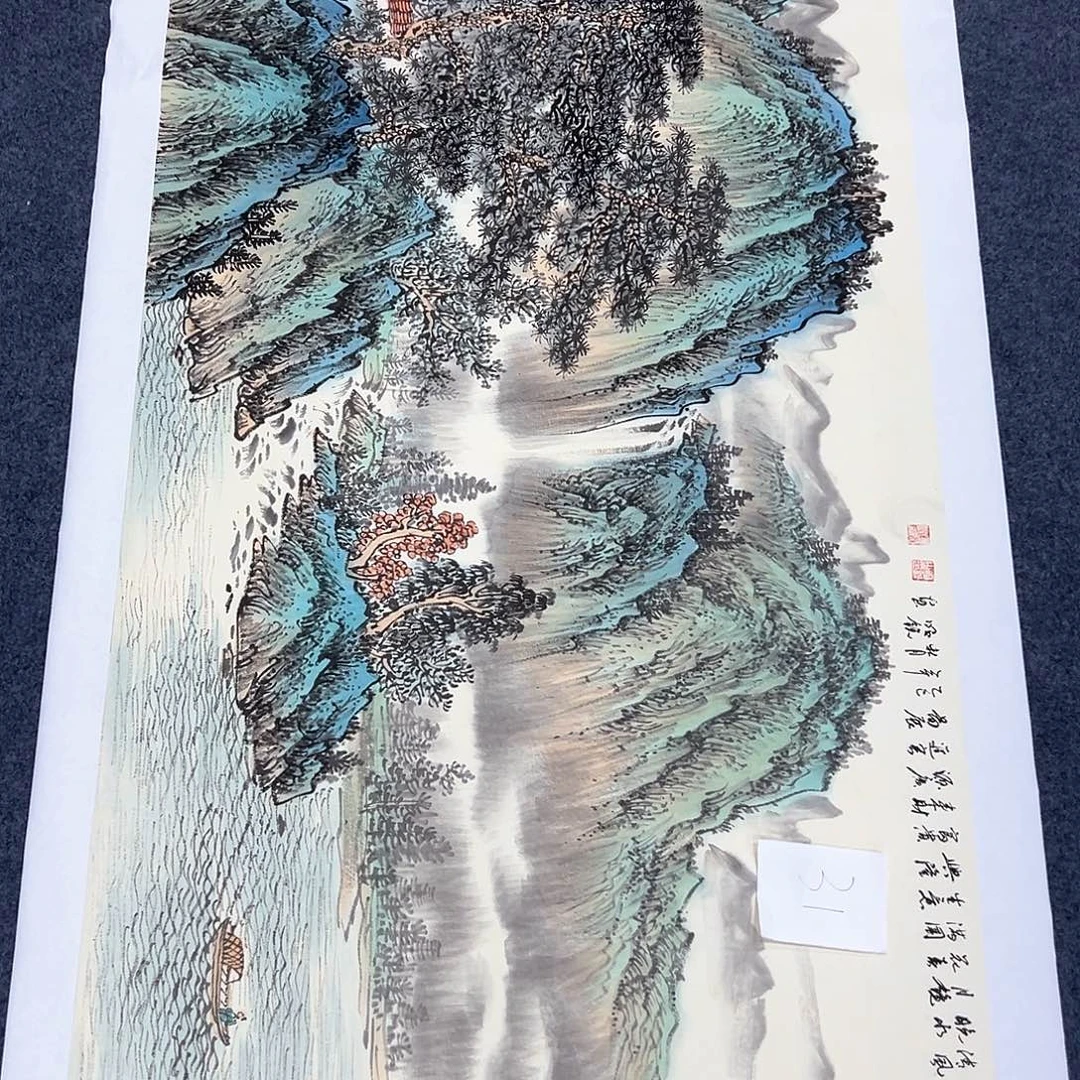 国画国画作品宣纸纯手绘
