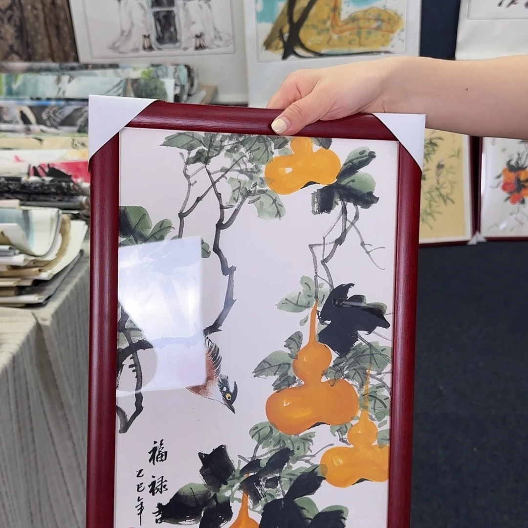 纯手绘国画好作品