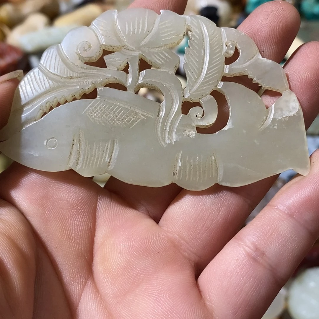 和田玉（糖玉）未镶嵌挂件