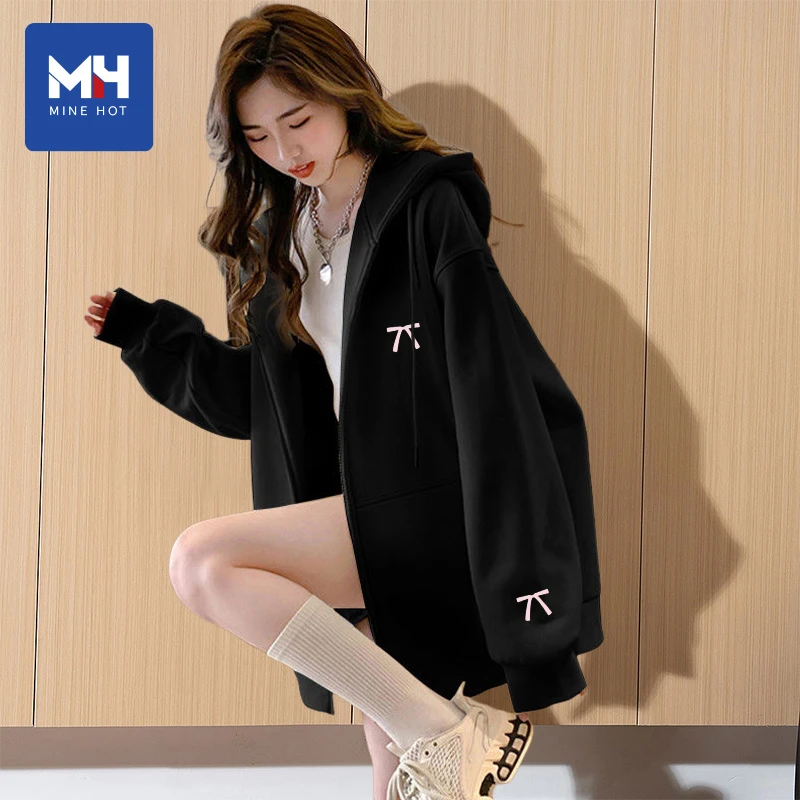 唐狮集团MH早春外套女春秋卫衣2025新款秋冬季爆款上衣拉链女装x