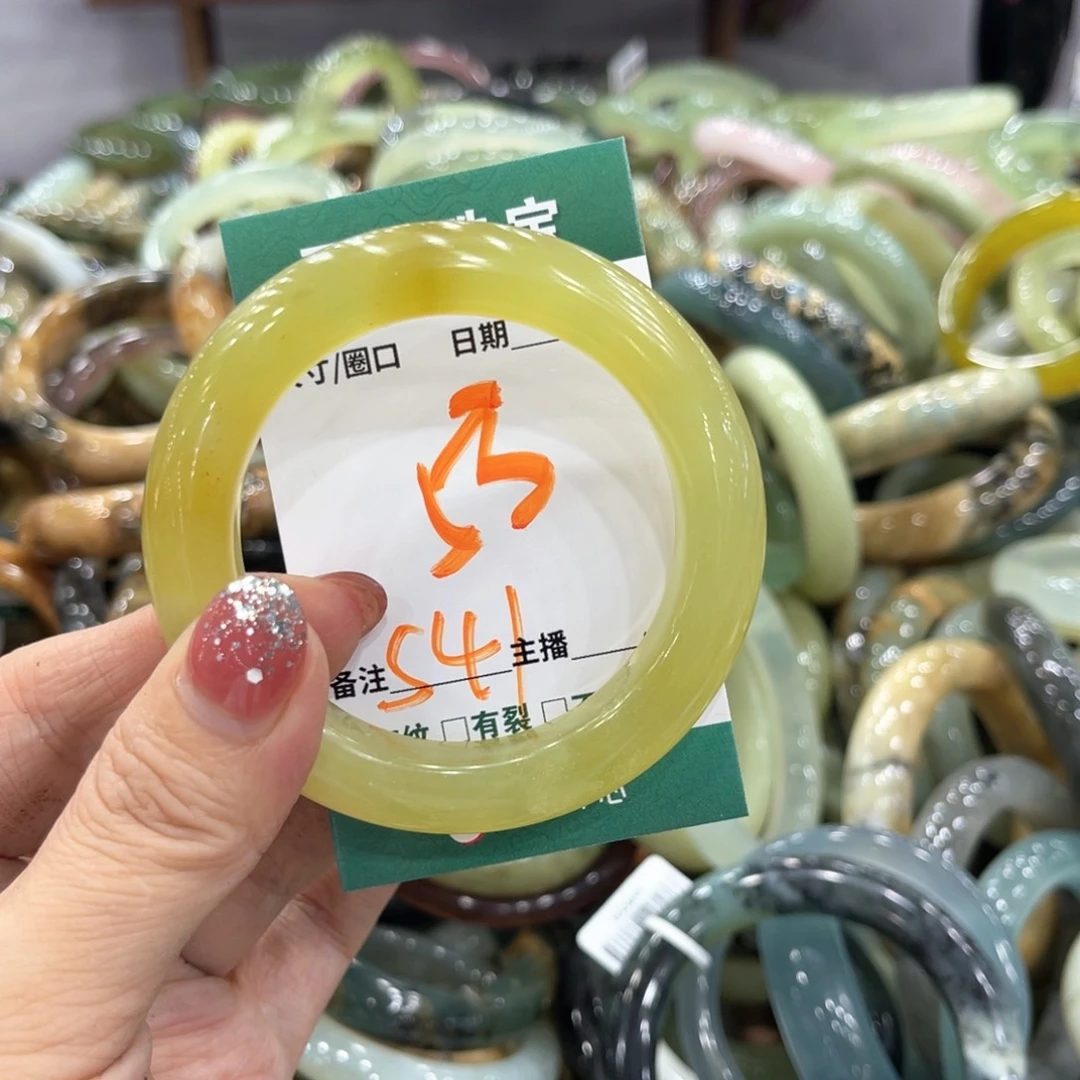 未镶嵌蛇纹石玉手镯手镯