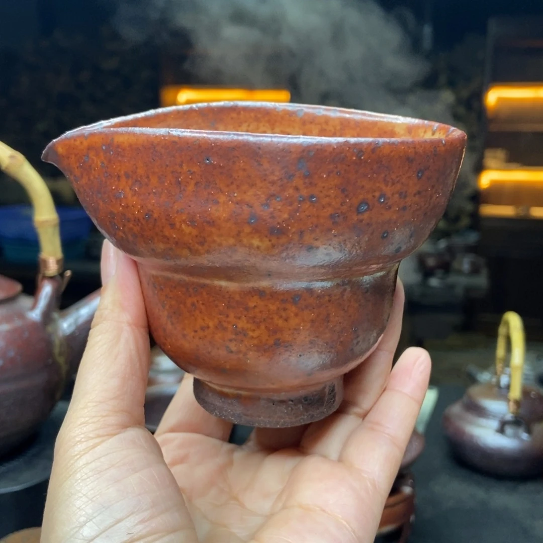 紫砂柴烧紫砂茶具