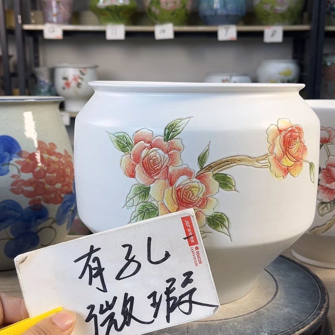 罐1xc景德镇陶瓷花盆