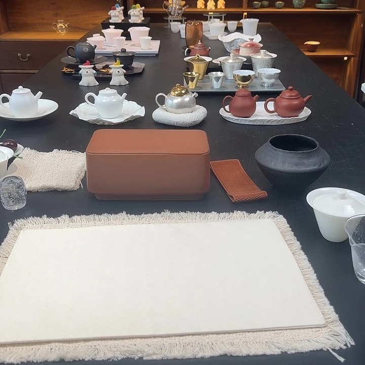 手柄款瓷茶席一套