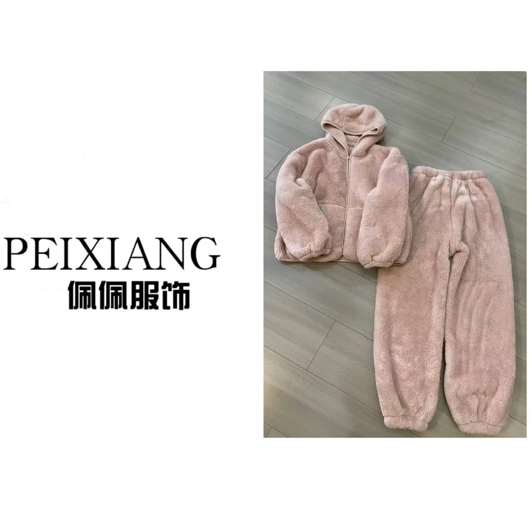 佩佩PB【女款家居服套装】冬款家居服套装 V7757 5125197休闲时尚