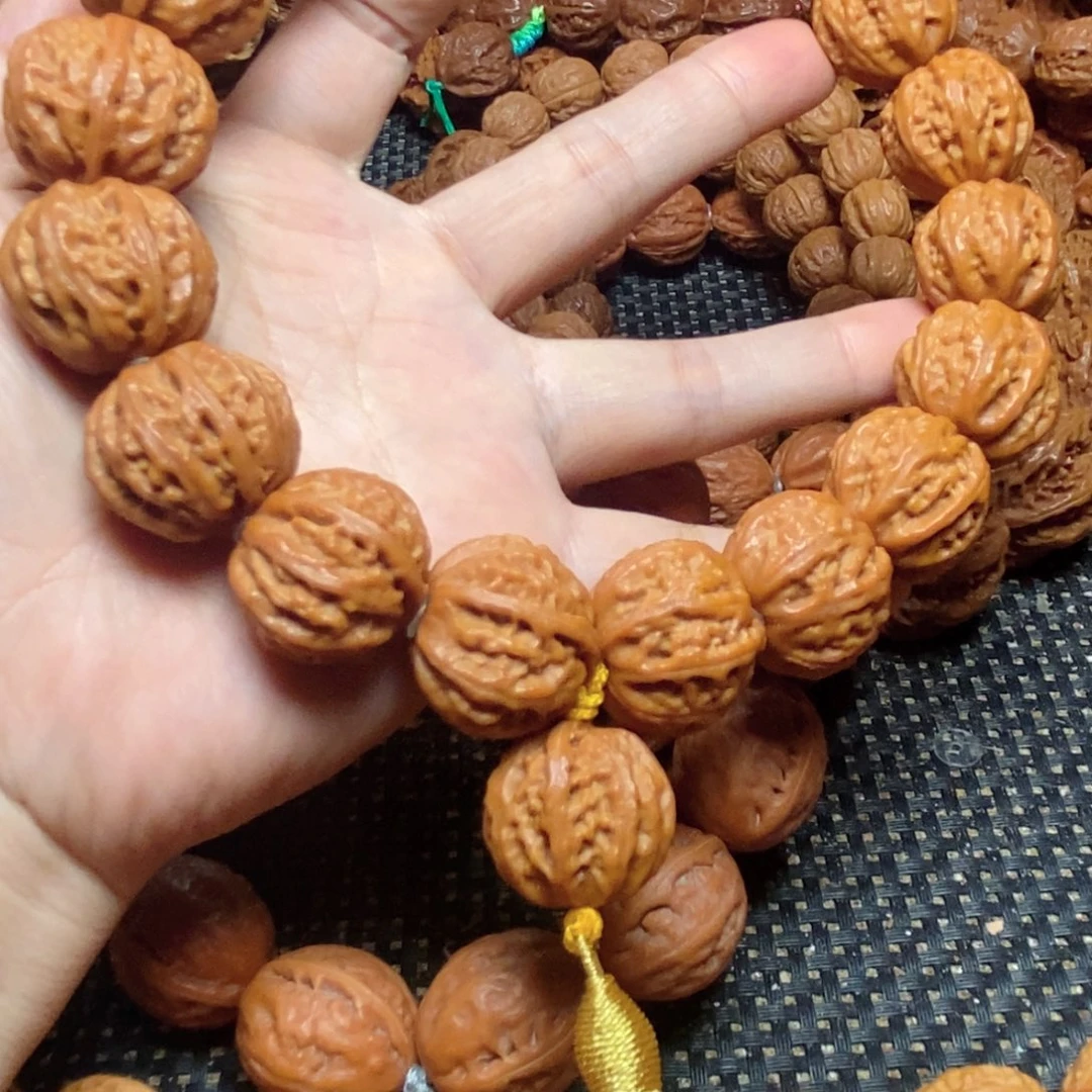 边***9手串文玩核桃八棱手持