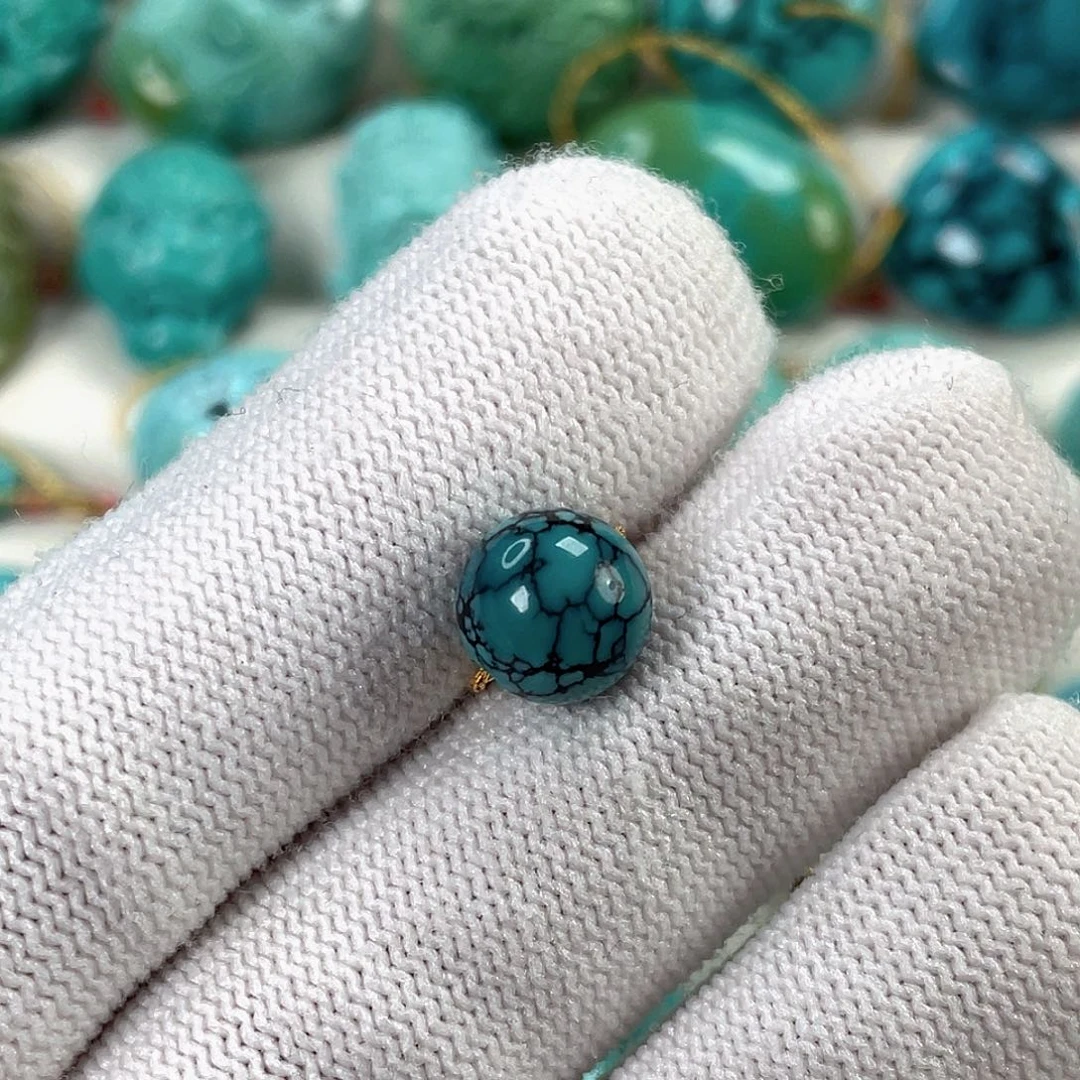 绿松石未镶嵌挂件8.8