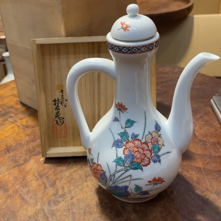 陶瓷小六古美术工艺品