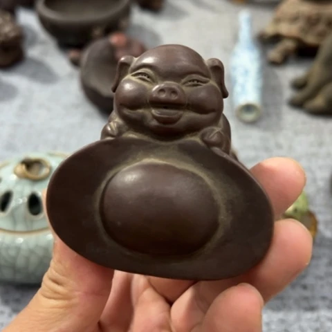 紫砂摆件陶瓷制品