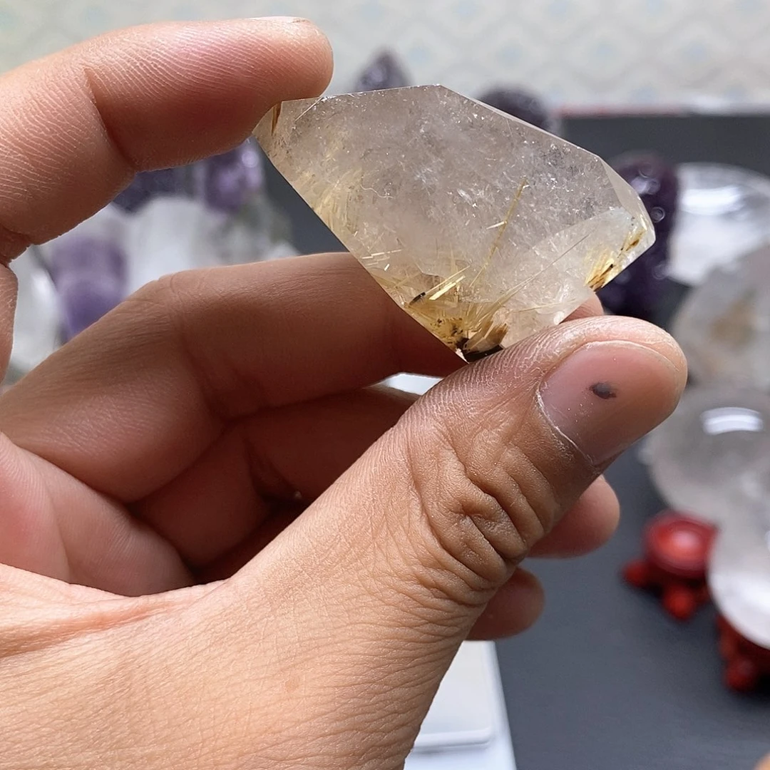 未镶嵌颈饰水晶水晶石189