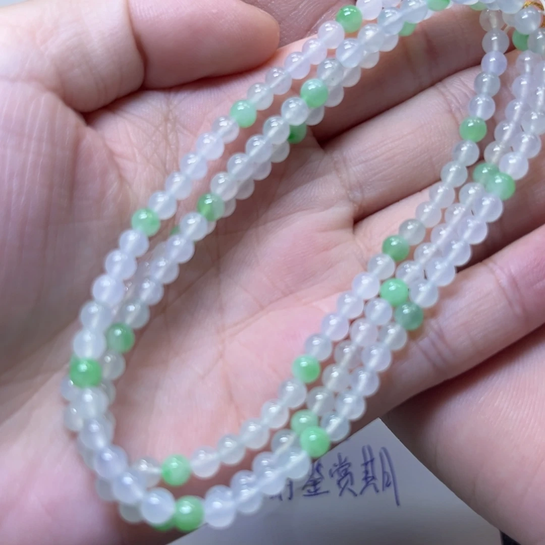 翡翠未镶嵌颈饰缅甸翡翠卡4