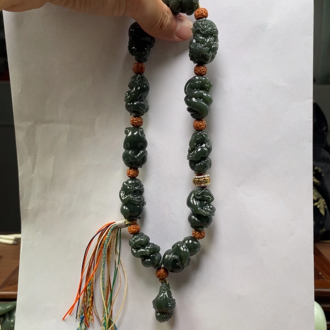 未镶嵌和田玉把件和田玉手串未镶嵌