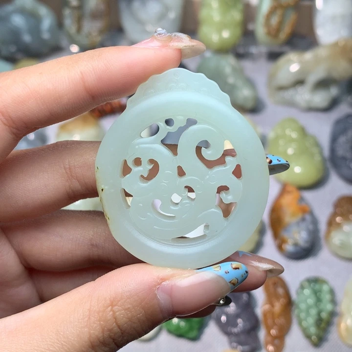 和田玉挂件未镶嵌