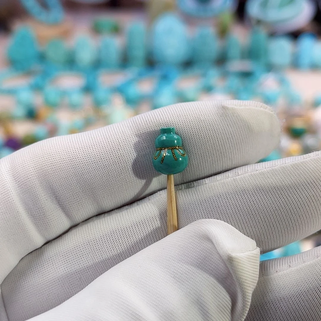 绿松石珠宝奇石未镶嵌