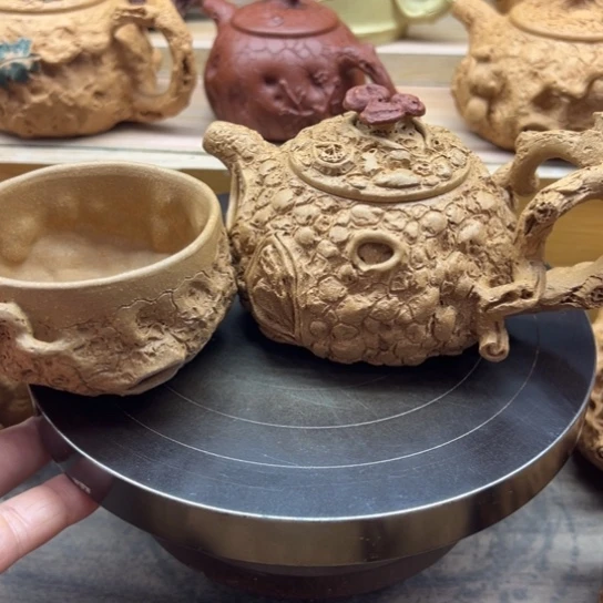 茶壶紫砂全手工制作