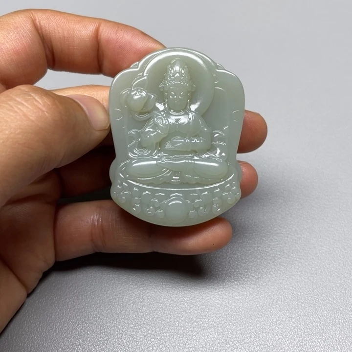 吊坠(不含链)未镶嵌和田玉不***薛