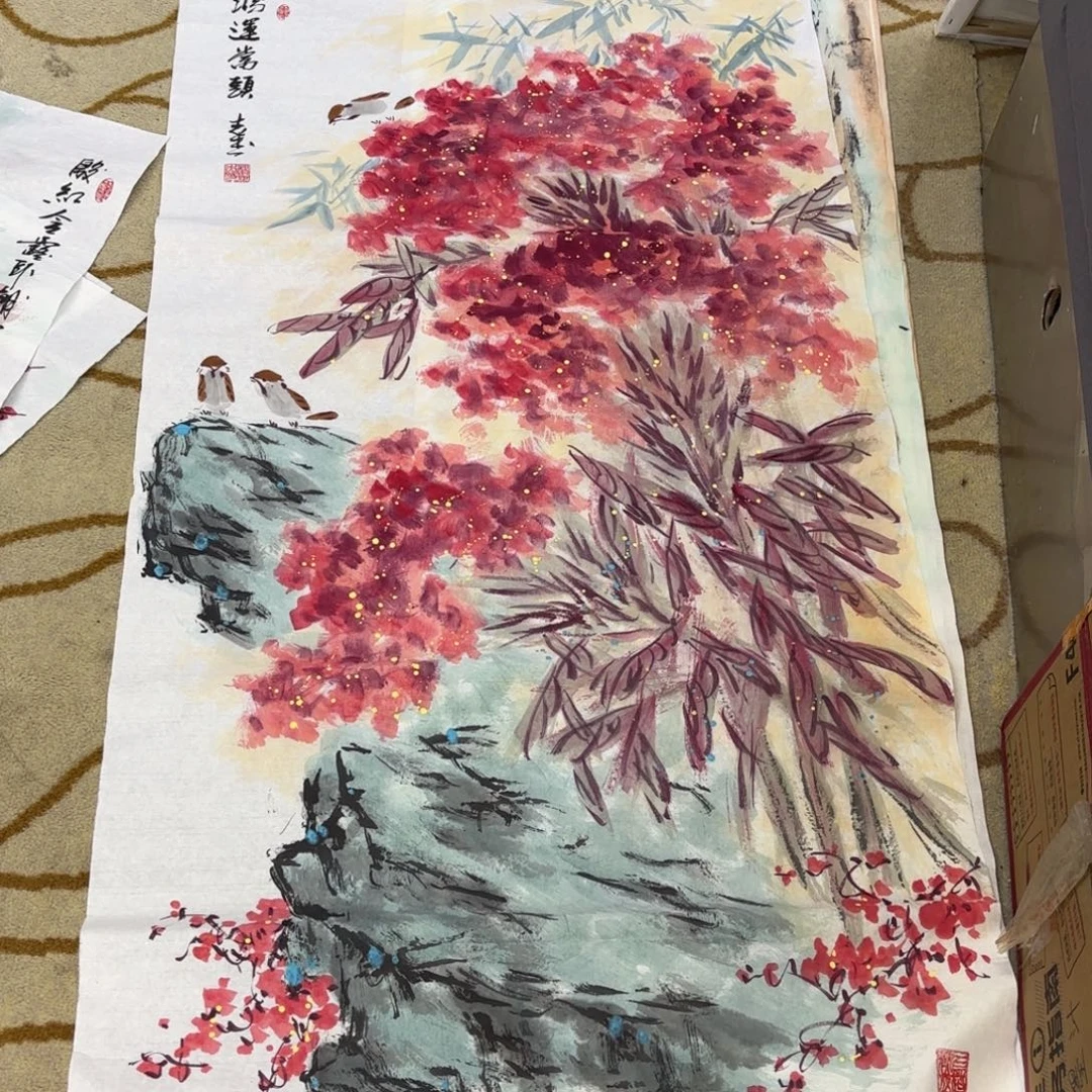 国画杨志杰老师作品刘