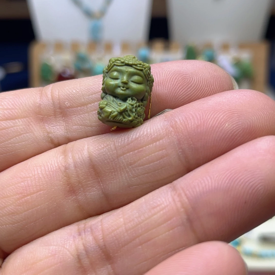 绿松石未镶嵌配饰