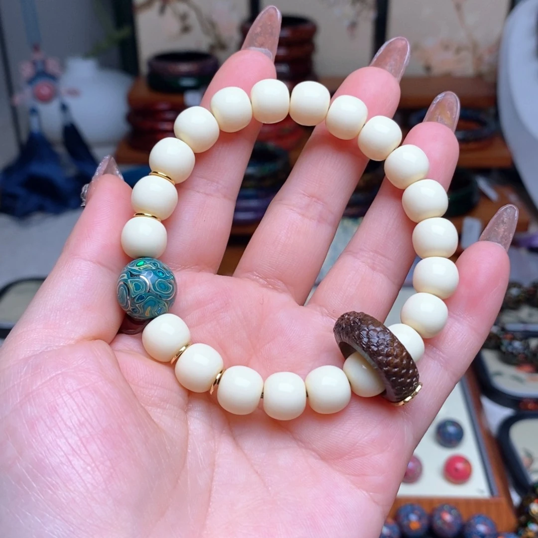 ?****）大漆12mm掐丝祥云单颗