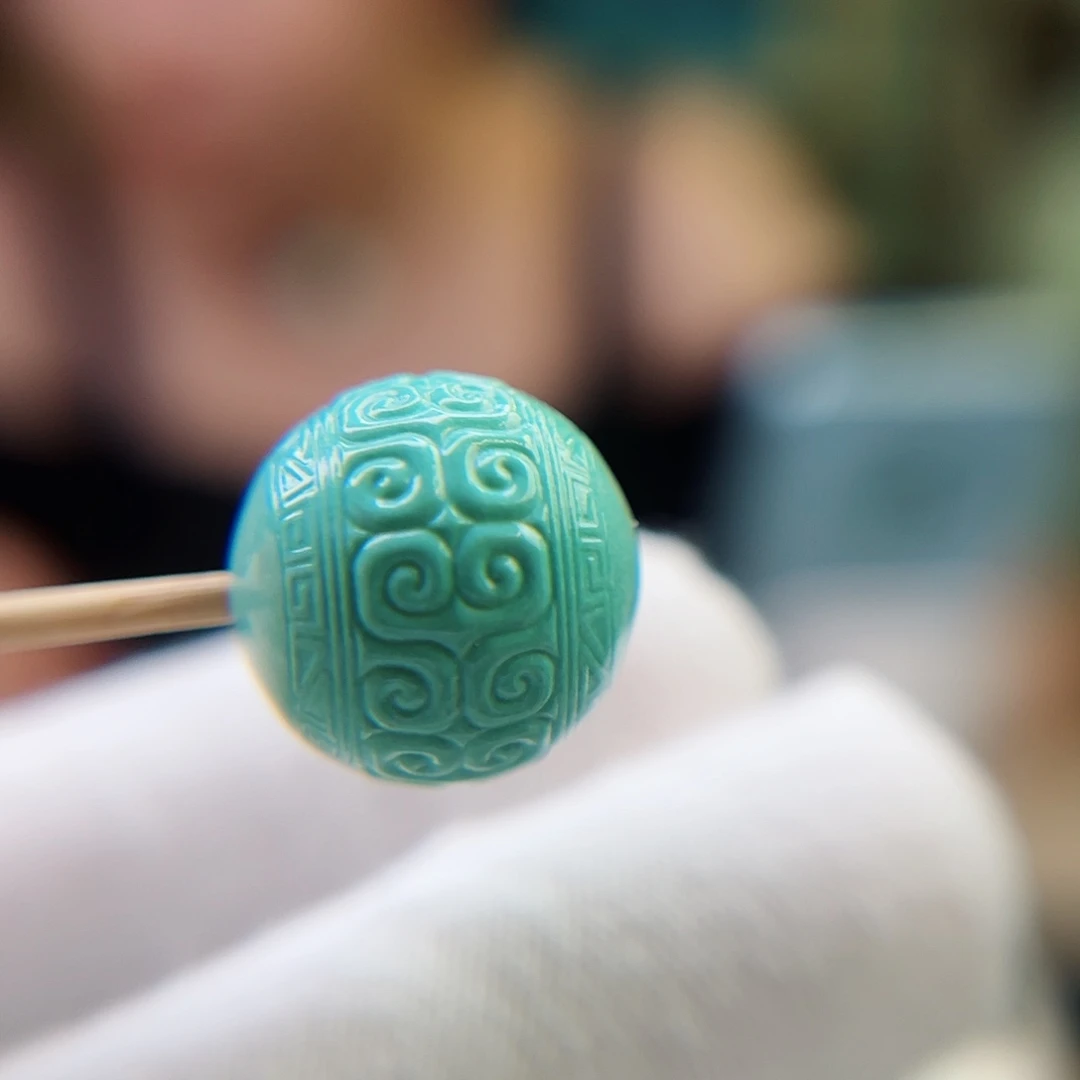 未镶嵌绿松石珠宝奇石15.3