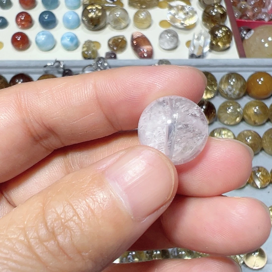 水晶颈饰未镶嵌天然水晶