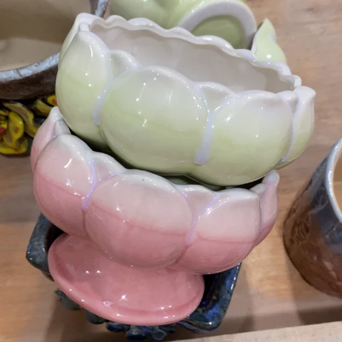 流釉火锅两个133161陶瓷