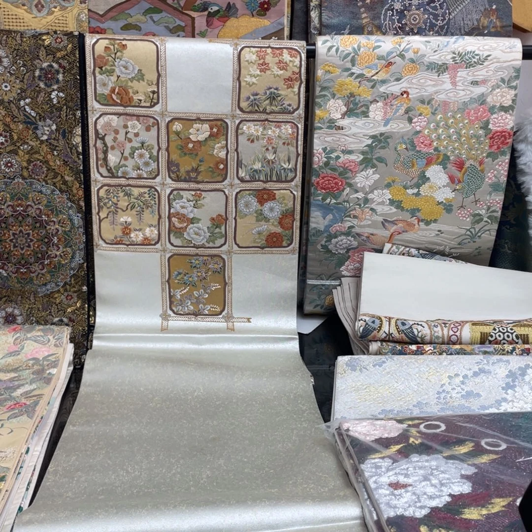 织绣唐锦西阵织 打籽绣34