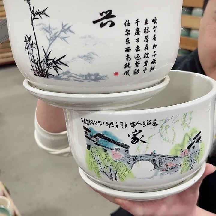 陶瓷陶瓷多肉植物花盆