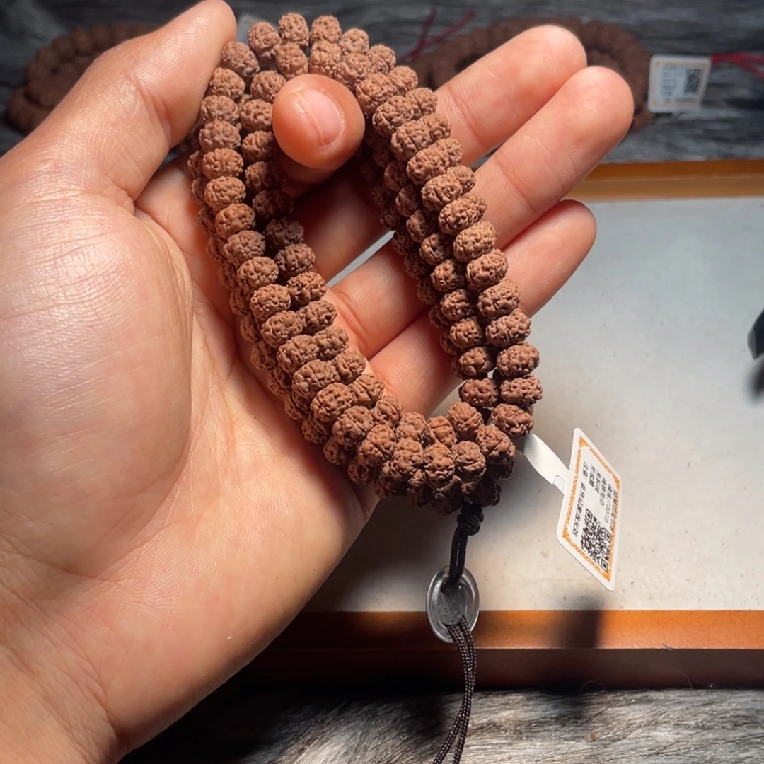 D***e金刚菩提手串精挑战神双龙飞碟树祖108