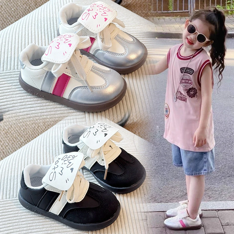 2025春季新款宝宝泡芙鞋男女童韩版德训鞋秋季新款婴幼儿休闲学步