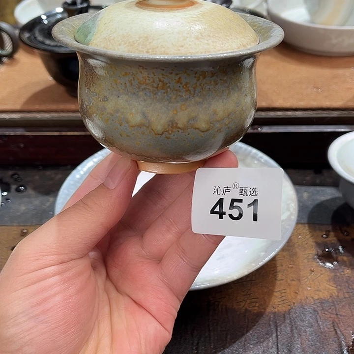 沁庐柴窑古法柴烧全手工茶具